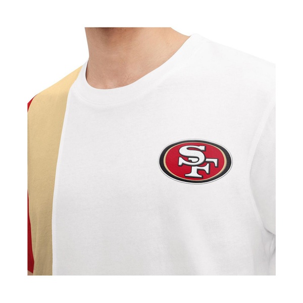타미힐피거 Tommy Hilfiger Mens White San Francisco 49ers Zack T-shirt 17261713