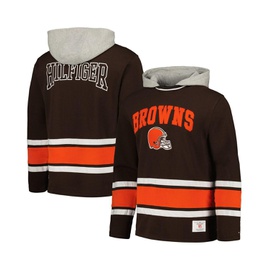Tommy Hilfiger Mens Brown Cleveland Browns Ivan Fashion Pullover Hoodie 17700381