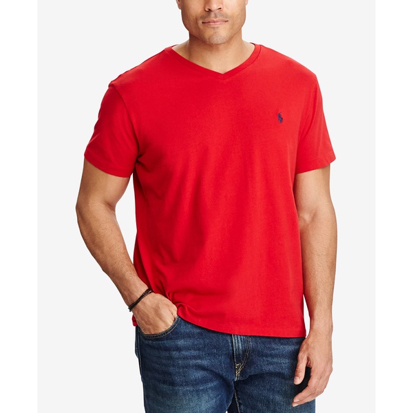 폴로랄프로렌 폴로 랄프 로렌 Polo Ralph Lauren Mens Big & Tall Classic Fit V-Neck T-Shirt 1670262