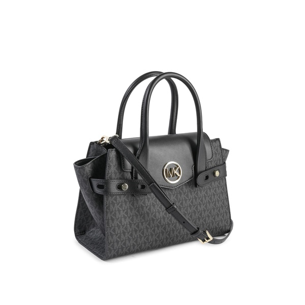 마이클 코어스 Michael Kors Medium Flap Handbag Black Multi 7221276344452