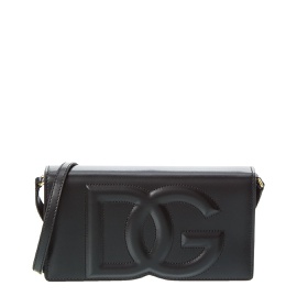 돌체앤가바나 Dolce & Gabbana Dg Logo Leather Phone Bag 7235170467972