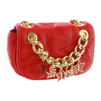베르사체 진 꾸뛰르 베르사체 Versace Jeans Couture Red Star Quilted Charm Embellished Crossbody Bag 7188390871172
