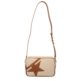 골든구스 Golden Goose Star Knit & Leather Shoulder Bag 7115746771076