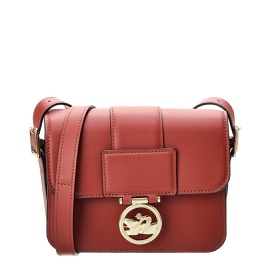 Longchamp Box-Trot Leather Shoulder Bag 7229293002884