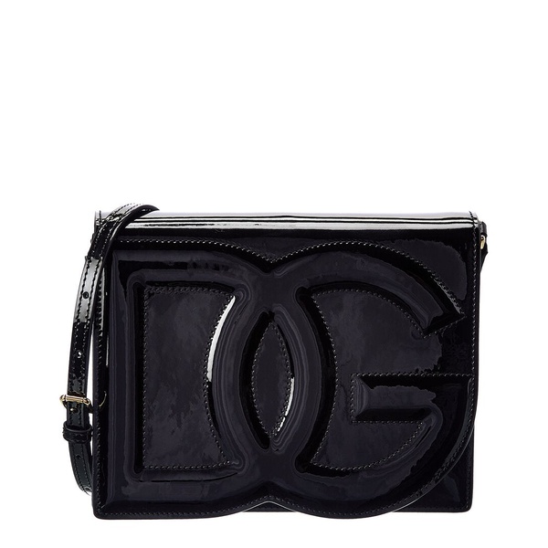 돌체앤가바나 돌체앤가바나 Dolce & Gabbana Logo Patent Shoulder Bag 7233597735044