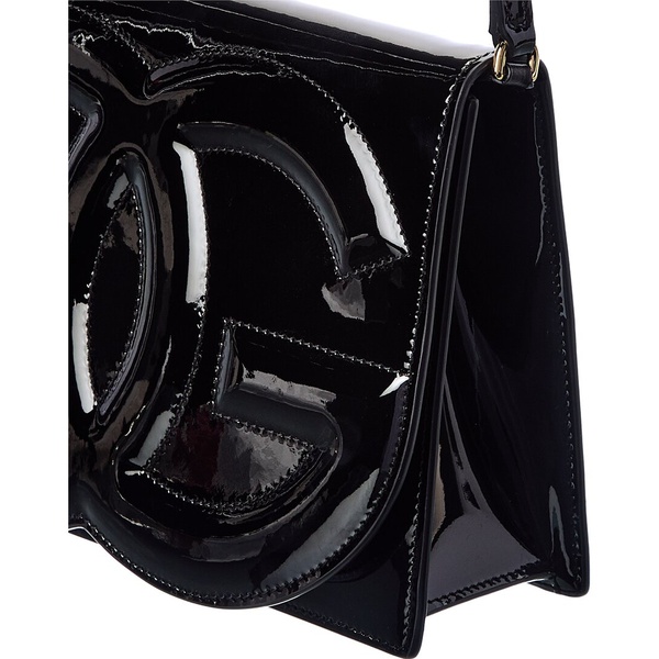 돌체앤가바나 돌체앤가바나 Dolce & Gabbana Logo Patent Shoulder Bag 7233597735044