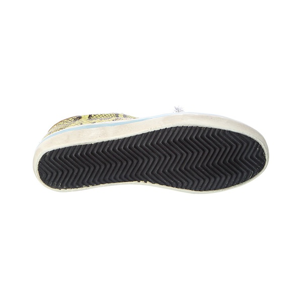골든구스 골든구스 Golden Goose Superstar Snake-Embossed Leather Sneaker 7076585111684