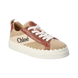 Chloe Lauren Canvas & Leather Sneaker 6903009280132