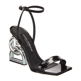 돌체앤가바나 Dolce & Gabbana 3.5 Dg Logo Patent Sandal 7090696388740