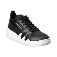 쥬세페 자노티 Giuseppe Zanotti Talon Canvas & Leather Sneaker 7086233026692