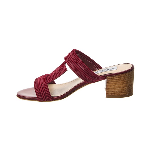  Tods Double T Strap Suede Sandals 7084057133188