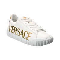 베르사체 Versace Greca Leather Sneaker 7107405873284