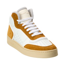 생로랑 Saint Laurent Sl/80 Leather & Suede High-Top Sneaker 7159089528964