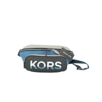 Michael Kors Embroidered Logo Utility Belt Bag in Leather 7227103445124