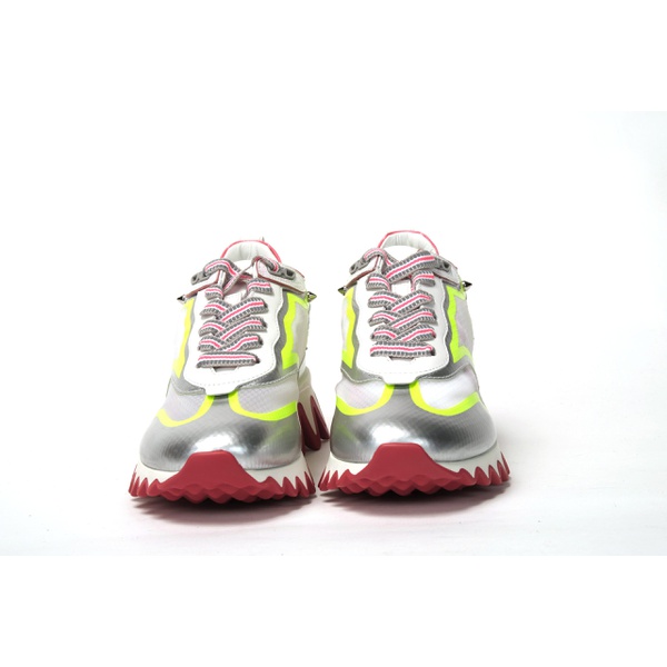 크리스찬 루부탱 크리스찬 루부탱 Christian Louboutin Contrast Sneaker with Ridged Sole 7182616690820