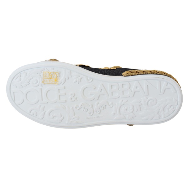 돌체앤가바나 돌체앤가바나 Dolce & Gabbana Baroque Leather Sneakers 7220449017988