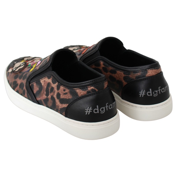 돌체앤가바나 돌체앤가바나 Dolce & Gabbana Leopard Print Slip-On Loafers 7226120208516
