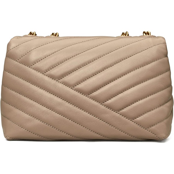 토리버치 Tory Burch Womens Gray Heron Chevron Leather Convertible Small Shoulder Handbag 7231751815300