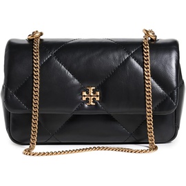 Tory Burch Womens Mini Kira Diamond Flap Bag, Black, One Size 7231751618692