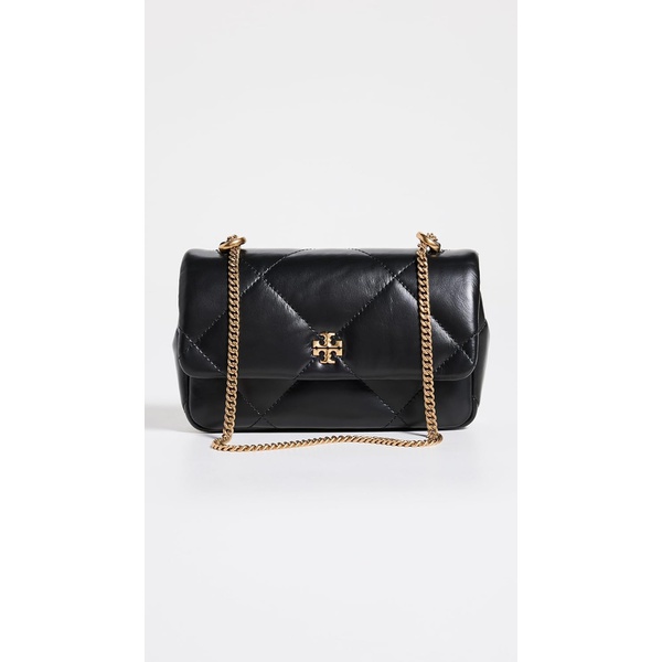 토리버치 Tory Burch Womens Mini Kira Diamond Flap Bag, Black, One Size 7231751618692
