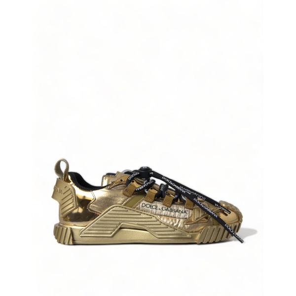 돌체앤가바나 돌체앤가바나 Dolce & Gabbana Gleaming Gold-Toned Luxury Womens Sneakers 7206152732804