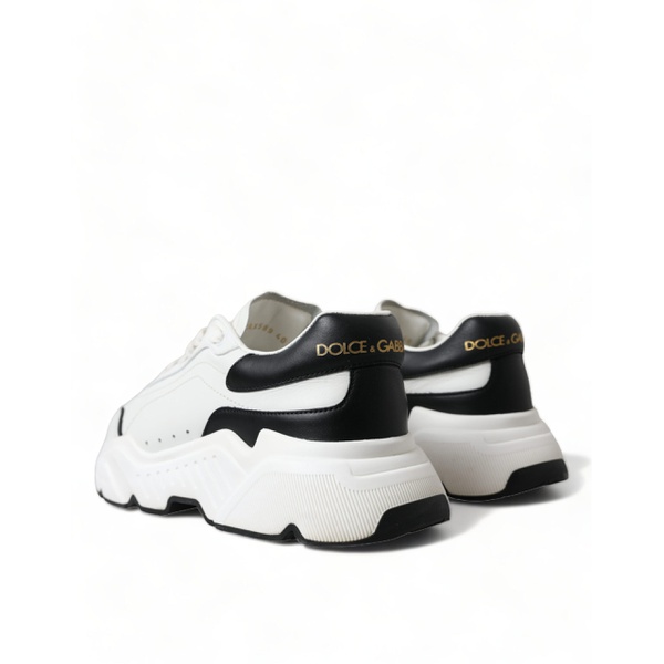 돌체앤가바나 돌체앤가바나 Dolce & Gabbana Chic Black & White Daymaster Leather Womens Sneakers 7214751416452