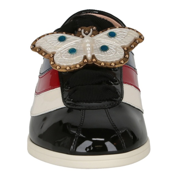 구찌 구찌 Gucci Womens Falacer Patent Leather Sneakers 7109614633092