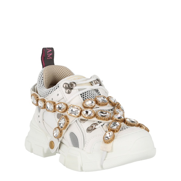 구찌 구찌 Gucci Womens Flashtrek Chunky Leather Sneakers 7109611946116