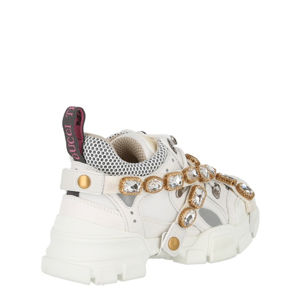 구찌 구찌 Gucci Womens Flashtrek Chunky Leather Sneakers 7109611946116