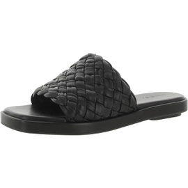 빈스 Vince Mari Womens Faux Leather Warm Slide Sandals 7231077122180