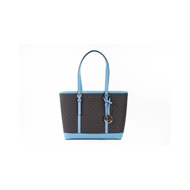 Michael Kors Small PVC Shoulder Tote Bag with Adjustable Straps 7227112456324