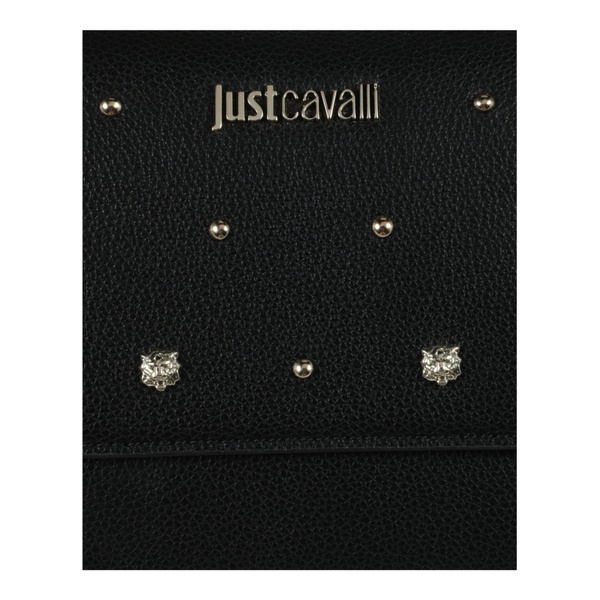  Just Cavalli Womens Studded Shoulder Bag 7225506037892
