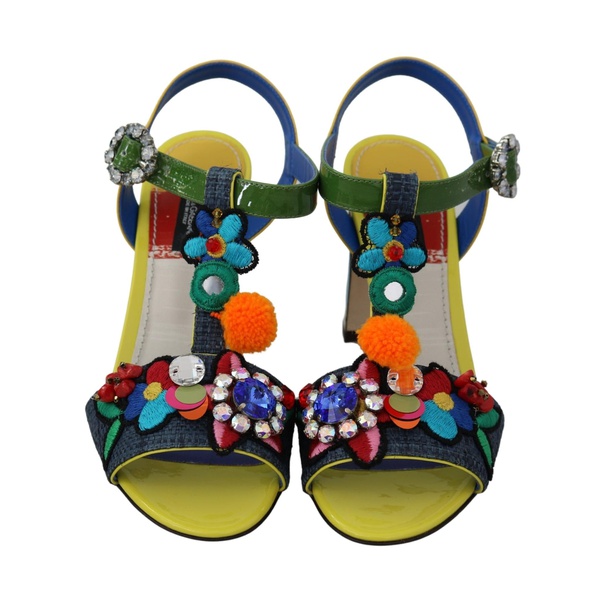 돌체앤가바나 돌체앤가바나 Dolce & Gabbana Crystal Ankle Strap Sandals 7235448471684