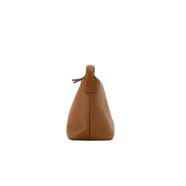 토리버치 Tory Burch Small Moose Leather Slouchy Shoulder Handbag 7092305395844