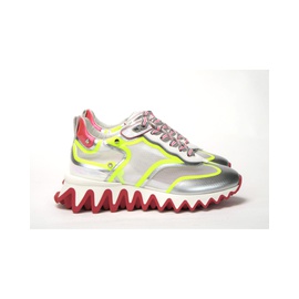 크리스찬 루부탱 Christian Louboutin Contrast Sneaker with Ridged Sole 7182616690820
