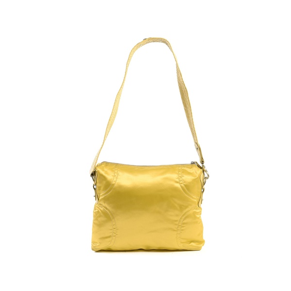  Tods Yellow Fabric Handbag 7225803276420