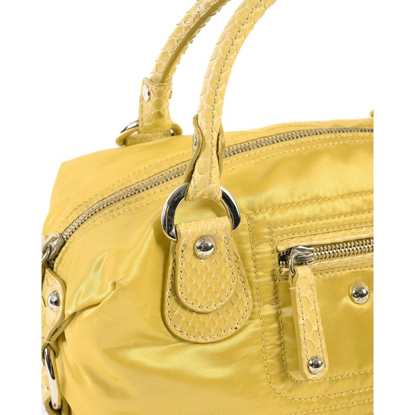  Tods Yellow Fabric Handbag 7225803014276