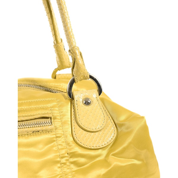  Tods Yellow Fabric Handbag 7225802195076