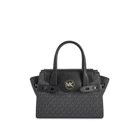 Michael Kors Medium Flap Handbag Black Multi 7221276344452
