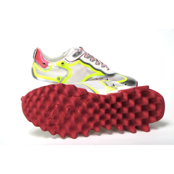 크리스찬 루부탱 크리스찬 루부탱 Christian Louboutin Multicolor Version Sharkina Flat Rete Womens Sneaker 7199892308100