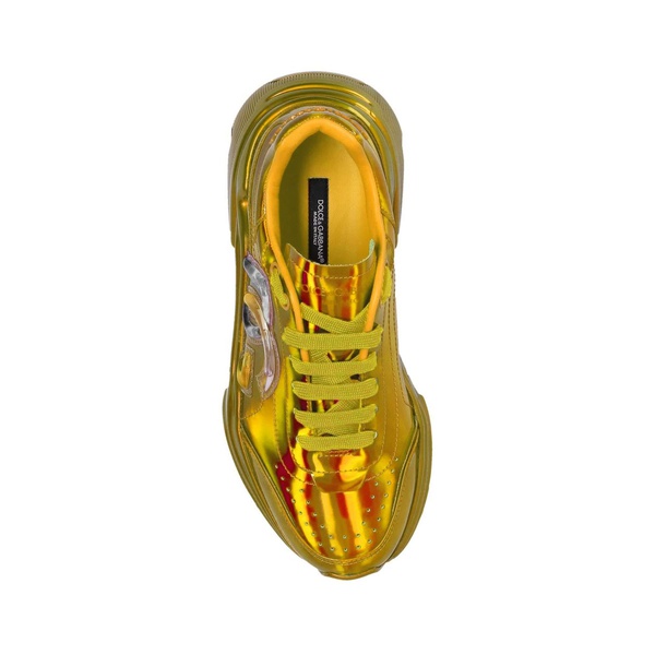돌체앤가바나 돌체앤가바나 Dolce & Gabbana Fluorescent High-Top Sneaker with Liquid Applications 7232286130308