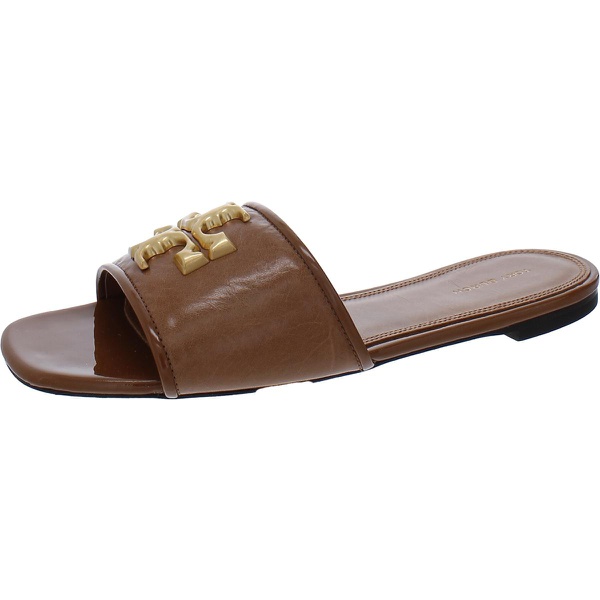 토리버치 Tory Burch Eleanor Womens Leather Square Toe Slide Sandals 7231081906308