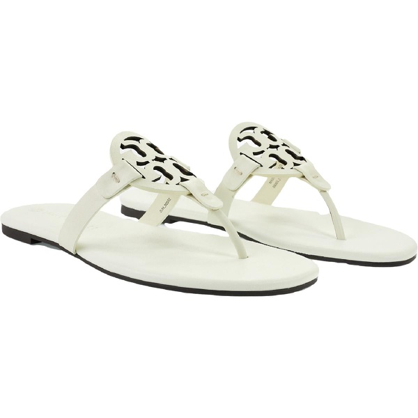 토리버치 Tory Burch Miller Womens Leather Thong Flat Sandals 6843109277828