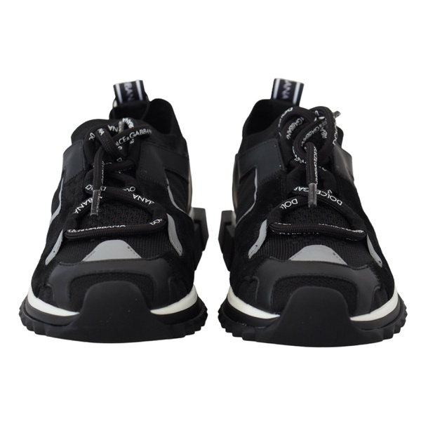 돌체앤가바나 돌체앤가바나 Dolce & Gabbana Black Mesh Sorrento Trekking Sneakers Womens Shoes 7199896993924