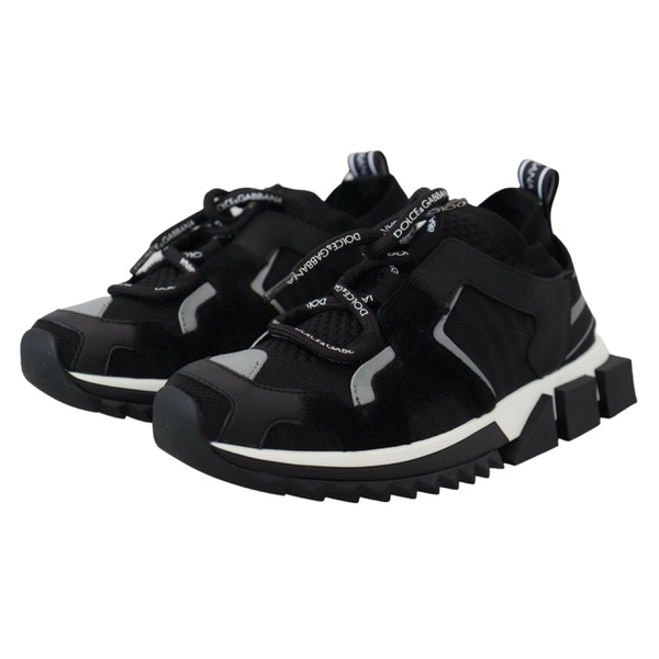 돌체앤가바나 돌체앤가바나 Dolce & Gabbana Black Mesh Sorrento Trekking Sneakers Womens Shoes 7199896993924