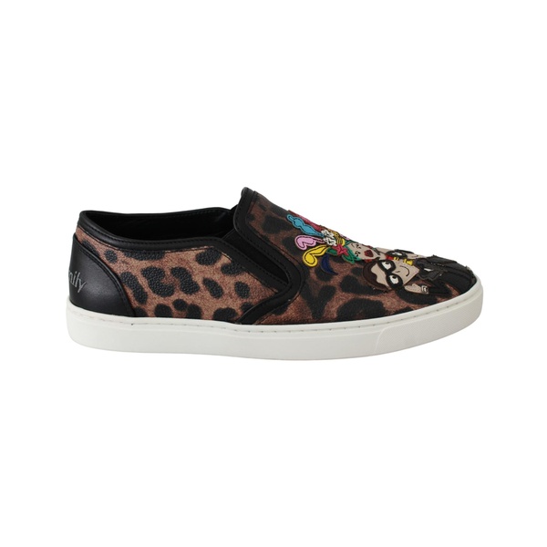 돌체앤가바나 돌체앤가바나 Dolce & Gabbana Leopard Print Slip-On Loafers 7226120208516