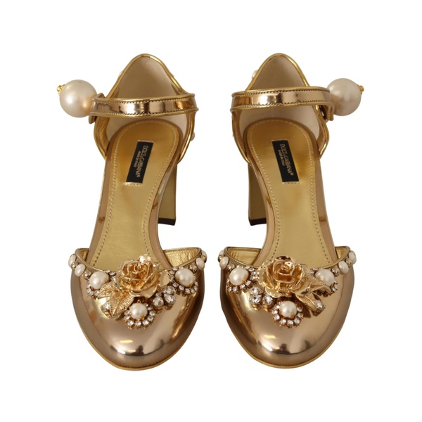 돌체앤가바나 돌체앤가바나 Dolce & Gabbana Studded Crystal Ankle Strap Shoes 7221648916612