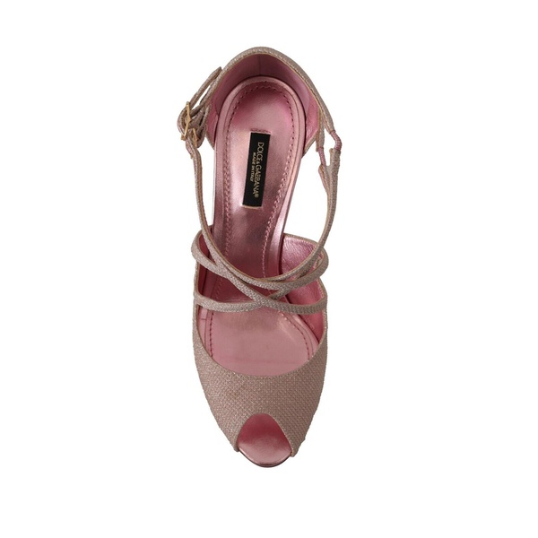 돌체앤가바나 돌체앤가바나 Dolce & Gabbana Glittered Strappy Heels Sandals 7220435812484