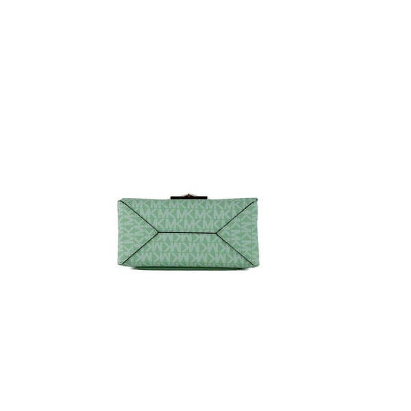 마이클 코어스 Michael Kors Cece Small Sea Green Signature PVC Convertible Flap Crossbody Womens Bag 7190272016516