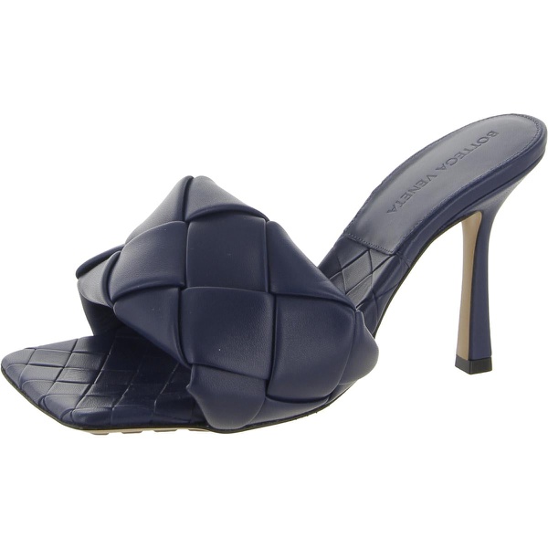 보테가베네타 보테가 베네타 Bottega Veneta Lido Womens Leather Woven Slide Sandals 7206776799364